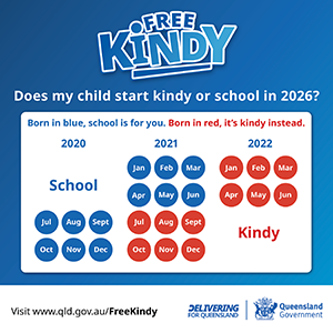 When does my child start kindy?
