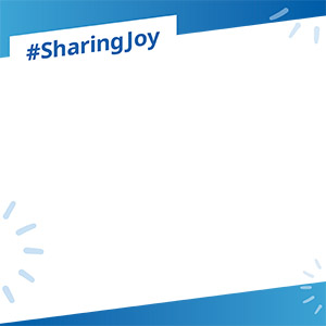 Frame featuring #SharingJoy